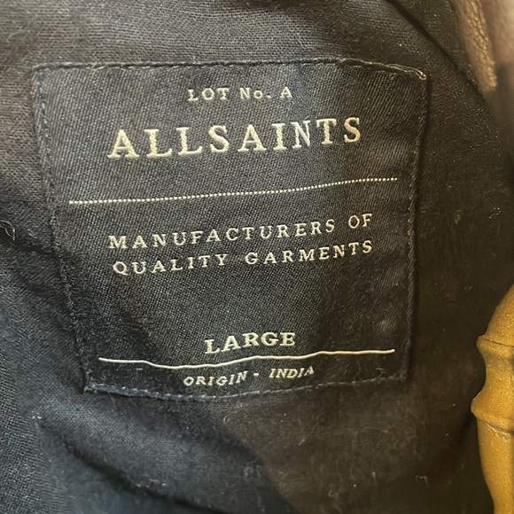 ALLSAINTS leather jacket - Picture 3 of 3